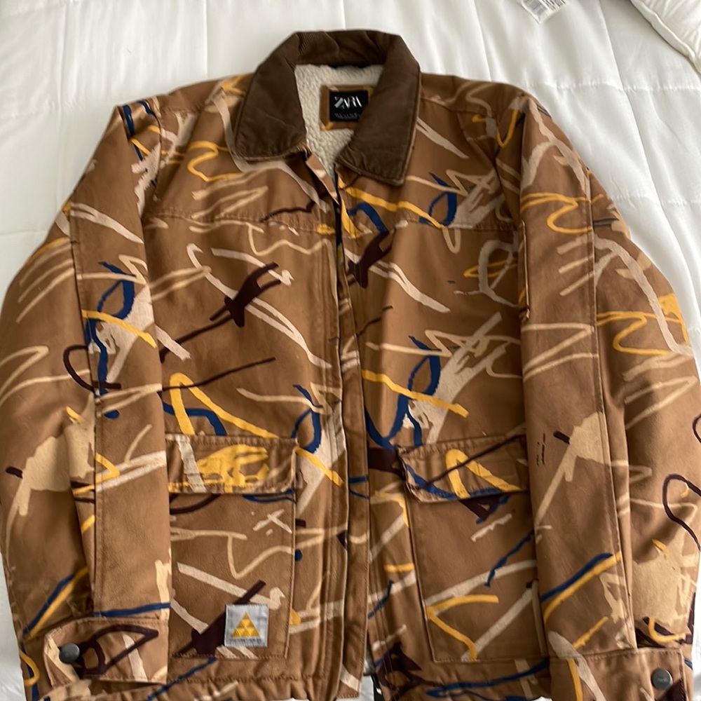 Zara Men’s Sherpa Jacket